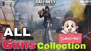 All Guns Collection Call Of Duty Mobile Game | All guns official video | Look and Feels Guns Video