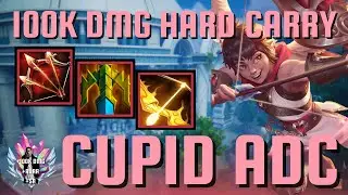100k DMG HARD CARRY - Cupid Adc Smite 2 Gameplay