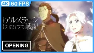 The Heroic Legend of Arslan Opening | Creditless | 4K 60FPS Remastered