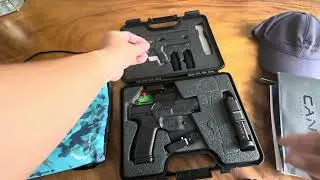 Unboxing: Canik Mete MC9 LS pistol 