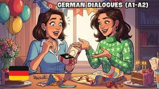 15 Minutes of German Conversations for Beginners | Everyday Dialogues (A1–A2)