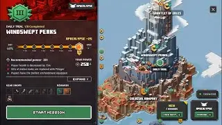 Minecraft Dungeons Anchor Assassin vs. Windswept Peaks Apocalypse +25 Daily Trial Lv.III 6 Banners