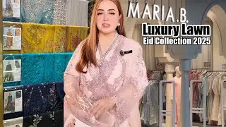 Maria b Luxury Lawn Eid Collection | M.Embroidered | Maria b unstitch #mariab #vacollections #luxury