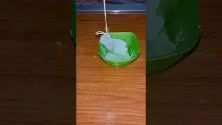 Can you hang a ice cube with thread | science experiment #ytshorts #shorts #viral #science #artwork
