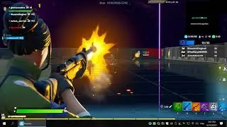 my first ever trickshot with snipers in season3 fortnite