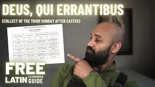 Latin Collect for the Lost (Deus Qui Errantibus) | FREE Latin Learning Guide (Audio Only)