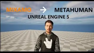How to use mixamo animations with metahuman - Unreal Engine 5