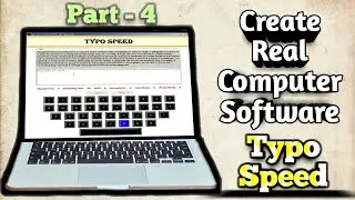 04 - Python Project - Typo Speed | Output & Keyboard Sections | Python Basic Programs