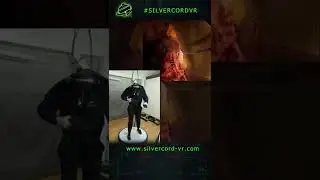 Half Life: Alyx | SilverCord-VR Treadmill | Walking in virtual reality #Shorts
