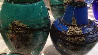 Glass Vases I Multi Colored Glass Vases