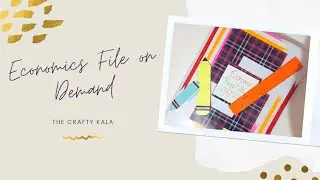 Economics Project File on Demand | Economics File Class 11 | The Crafty Kala