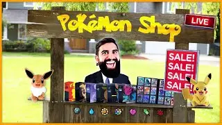 LIVE POK&Eacute;MON STORE ✨ POK&Eacute;MON CARDS OPENING & GIVEAWAY 💸 SALE 💸