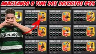 DLS 25 | Analisando o Time dos Inscritos #85 ( Esse é o Melhor Gyokeres de Todos 🤯 )