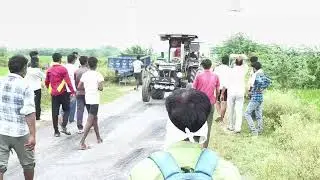 डीजे ट्रक 46pp ने देखी 5105 जॉन डियर और पावर ट्रक 42 बहुत ही जबरदस्त शेर की टोचन किंग पील दिया देखो 