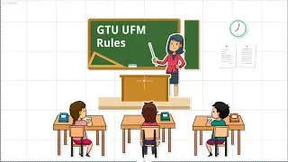 GTU Exam Important News I UFM Rules for Online MCQ Exam