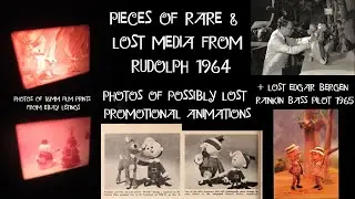 Pieces of Rare & Lost Media From Rudolph 1964 + Lost Edgar Bergen Rankin Bass Pilot 1965