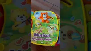 VTECH MUSICAL RHYMES BOOK #shortsfeed #trending #viral
