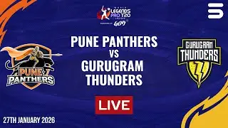 Live | Pune Panthers vs Gurugram Thunders | Match 2 | World Legends T20 Pro League | ZL1K