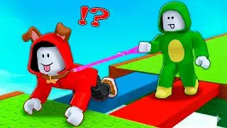 Джей-Джей и Майки гуляют с собакой!? (Maizen Roblox) - часть 2