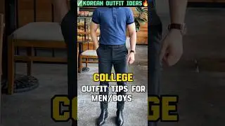 3 College Tips FOR MEN TO LOOK MORE ATTRACTIVE ✅ | Mens Fashion 🔥 #shorts #viralshort #mensfashion