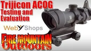 Trijicon ACOG TA01NSN: Review and Demonstration: 1st person POV!