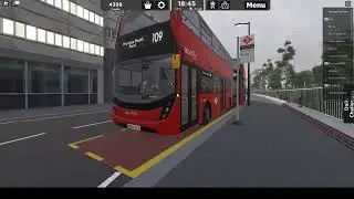 Roblox Croydon - Bus Route 109 (Ride) Thornton Heath Pond - Katherine Street | E400 MMC - Aballio!