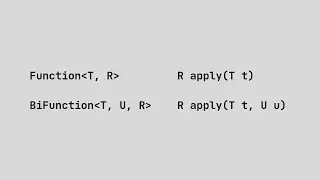 Functional interface - Function, BiFunction in Java 8