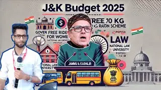 J&K Budget 2025: CM Omar Abdullah Announces Major Relief for Women, Poor, and Development