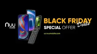 Black Friday Deals At NUU Mobile!