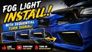 How to install sequential turn signals on a 2020 Subaru WRX! #carbuild #wrx #subaru
