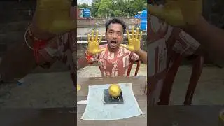 Cutting mirror polished golden for ball 🏉 Bengali mini blog #shorts ￼