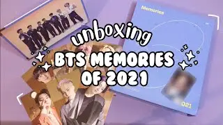 ♡︎ unboxing BTS MEMORIES 2021 ♡︎ (español)