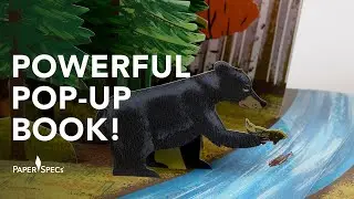 Interactive  'From Forest to Forest' Pop-Up Book – Paper Inspiration No. 514