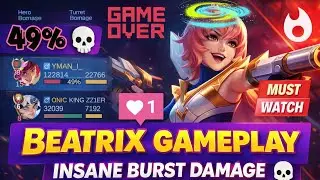 Dealing Massive Damage with Beatrix in MLBB!! 💀💀#mlbb #mlbbindonesia #mlbbph 