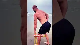 Beach workout\transformation India/Goa