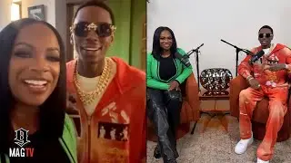 Soulja Boy подъезжает к Канди Буррусс после того, как набросился на неё! 🙏🏾