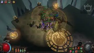 Path of Exile baron skele/zombie summoner vs The Purifier guardian