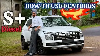 venue s plus diesel 2025🔥how to use features 🧐after delivery