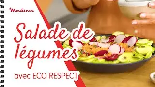 Salade de courgette, radis et betterave avec le d&eacute;coupe l&eacute;gumes ECO RESPECT | Les recettes Moulinex
