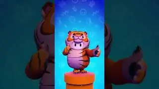 Here kitty kitty 🐯 Purrfectly Fierce can be unlocked in our current Fame Pass! #fallguys #gaming