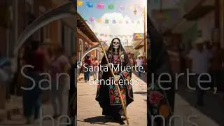 #santamuerte #santisimamuerte #ni&ntilde;ablanca #holydeath