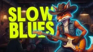 Slow Blues Guitar for Late Night Focus