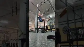 Negative Strict Bar Muscle Up (aka the 'Muscle Down')