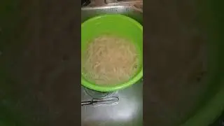 Removing the starch from potatoes