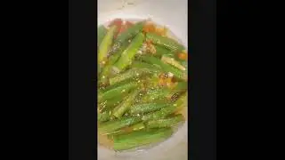 okra boil recipe#simple boil recipe healthy recipe#shorts#YouTubeshorts##ytshorts##