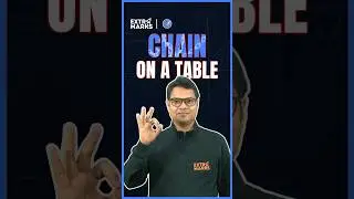 Chain Hanging Problem for JEE Main 2026 | Easy Trick to Solve | Extramarks JEE