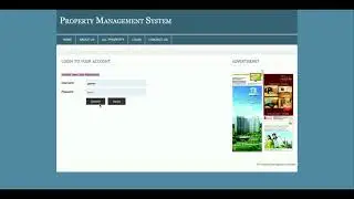 Property Management System | PHP and MySQL Project Source Code | PHP MySQL CRUD Project