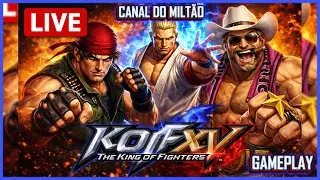 LIVE DE GAMEPLAY - KOF XV / 2XKO/ GAMES ALEATORIOS+ BATE PAPO