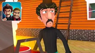 Scary Robber Home Clash Gameplay Grill Level
