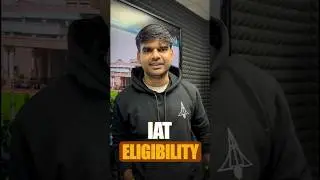 The ONLY IAT 2026 Eligibility Guide You Need 📑